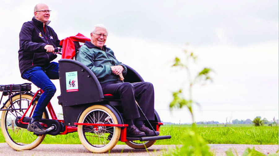 Fiets piloten Stiens
