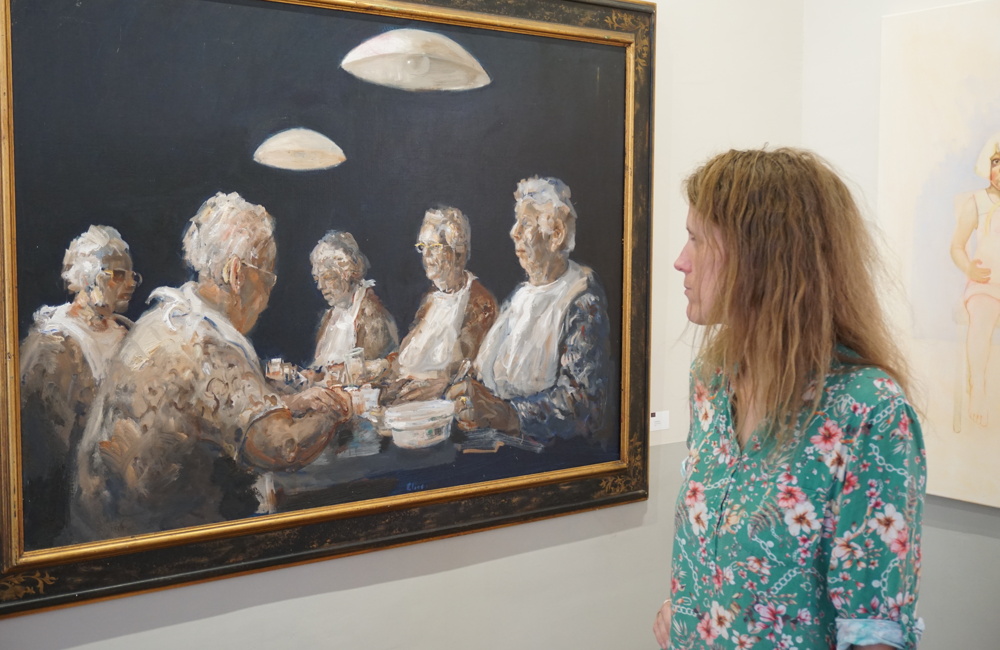 Lonneke Veenstra voor Het avondmaal - Douwe Elias