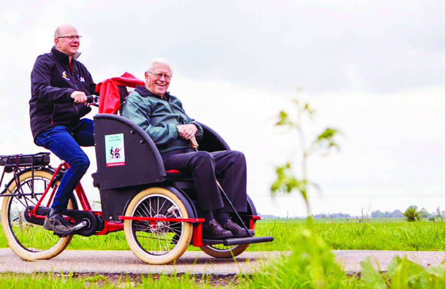 Fiets piloten Stiens